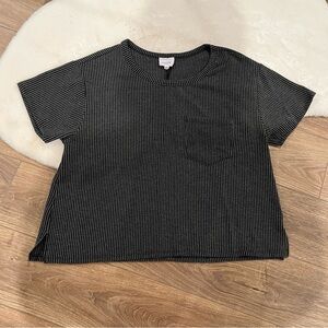 Andree by Unit Textured T-Shirt Size 1X